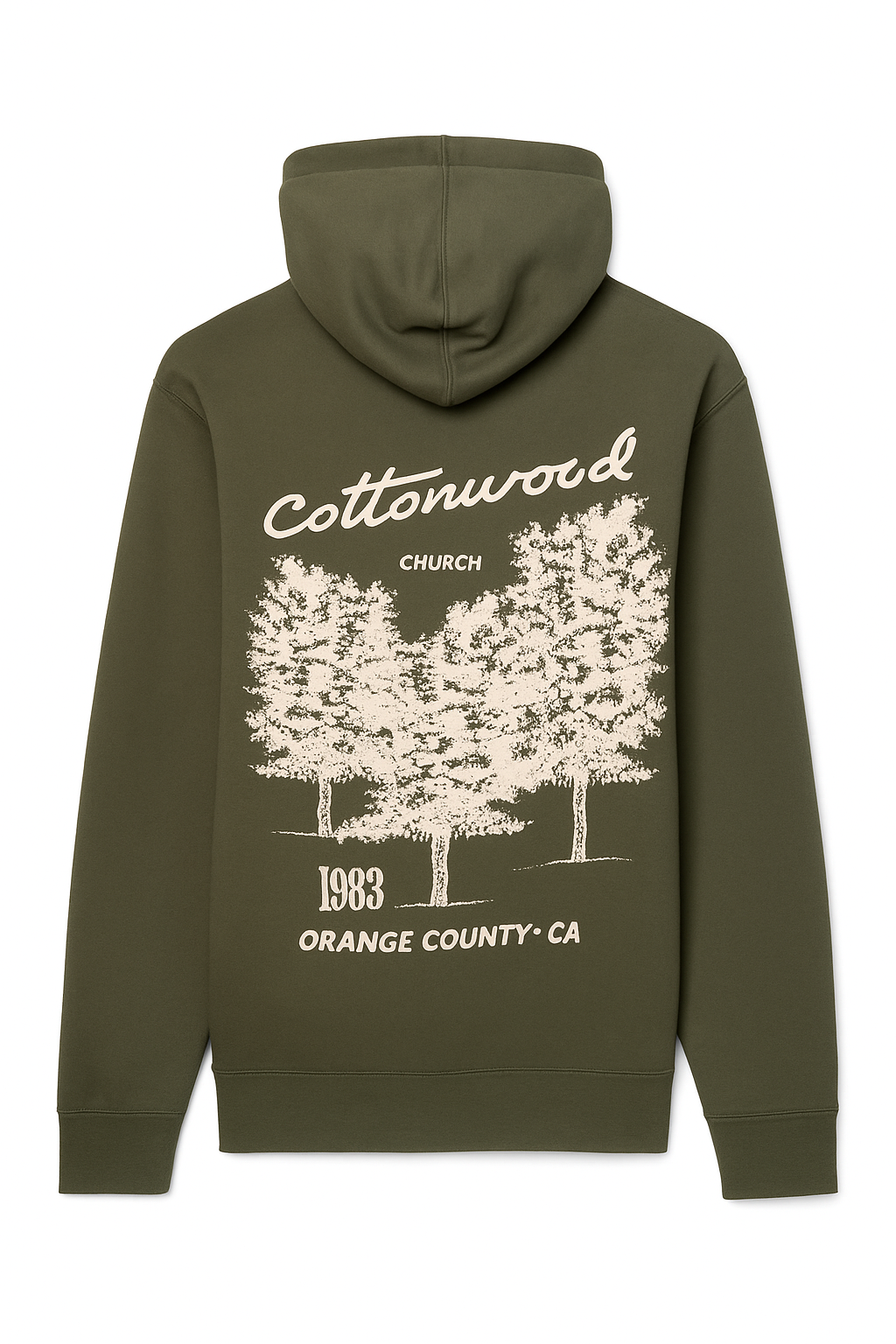 Cottonwood Trees Hoodie